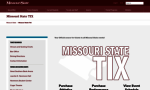 Missouristatetix.com thumbnail