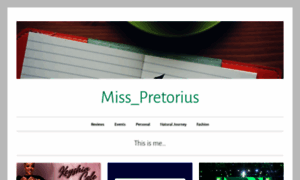 Misspretorius.wordpress.com thumbnail