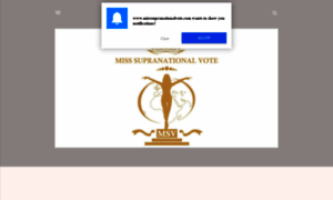 Misssupranationalvote.com thumbnail