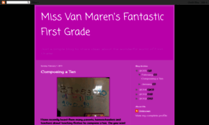 Missvanmarensfantasticfirstgrade.blogspot.com thumbnail