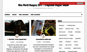 Missworldhungary.info thumbnail