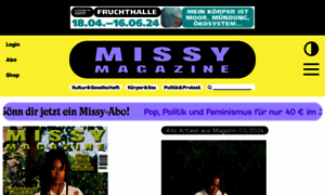 Missy-magazine.de thumbnail