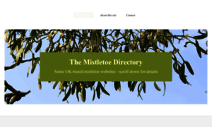 Mistletoe.org.uk thumbnail