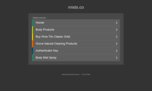 Mists.co thumbnail