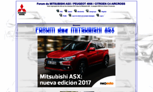 Mistubishi-asx-c4aircross-4008.clicforum.com thumbnail