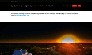 Mitchelllake.audubon.org thumbnail