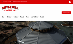 Mitchellroofingnc.com thumbnail