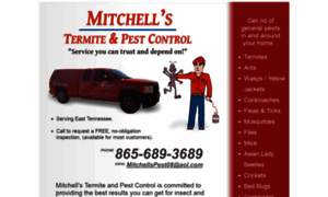 Mitchellspestcontrol.com thumbnail