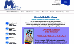 Mitchellville.lib.ia.us thumbnail