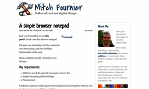 Mitchfournier.com thumbnail
