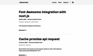 Mitesh.dev thumbnail