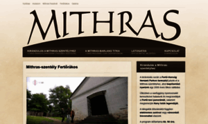 Mithras.hu thumbnail