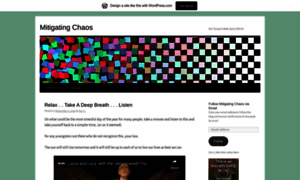Mitigatingchaos.wordpress.com thumbnail