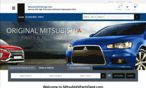 Mitsubishipartsdept.com thumbnail