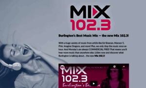 Mix1023burlington.com thumbnail