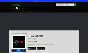 Mix247edm.radio.net thumbnail