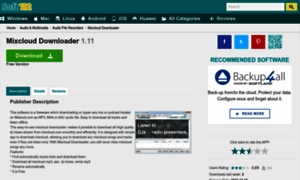 Mixcloud-downloader.soft112.com thumbnail