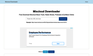 Mixclouddownloader.net thumbnail