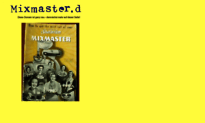 Mixmaster.de thumbnail