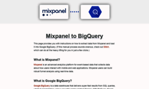 Mixpanel.tobigquery.com thumbnail