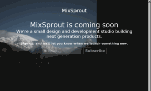 Mixsprout.com thumbnail