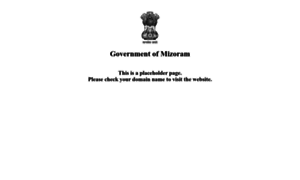 Mizoram.gov.in thumbnail