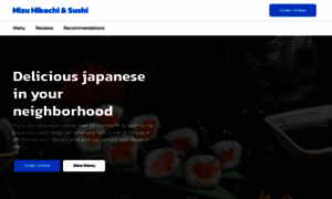 Mizuhibachiandsushi.com thumbnail