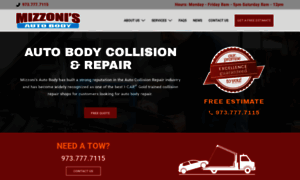 Mizzonisautobody.com thumbnail