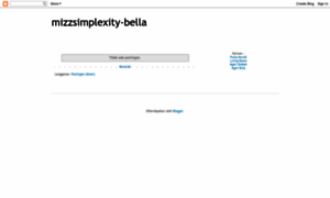 Mizzsimplexity-bella.blogspot.com thumbnail