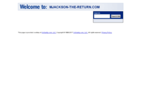 Mjackson-the-return.com thumbnail