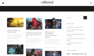 Mkhairul.com thumbnail