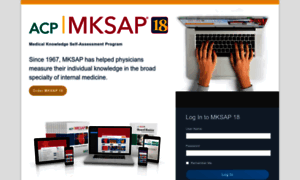 Mksap18.acponline.org thumbnail