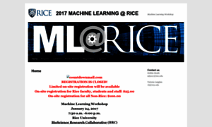 Ml2017.rice.edu thumbnail