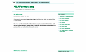 Mlaformat.org thumbnail