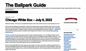 Mlblogstheballparkguide.wordpress.com thumbnail