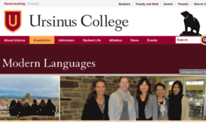 Mld.ursinus.edu thumbnail