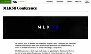 Mlk50conference.com thumbnail