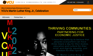 Mlkday.vcu.edu thumbnail