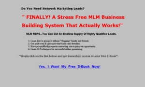 Mlm-network-marketing-lead.net thumbnail
