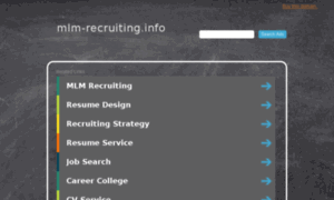 Mlm-recruiting.info thumbnail