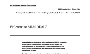 Mlmdealz.com thumbnail