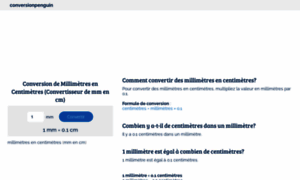Mm-en-cm.conversionpenguin.com thumbnail
