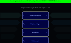 Mm7.mightandmagicwalkthrough.com thumbnail