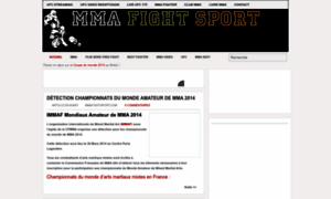 Mmafightsport.com thumbnail