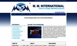 Mminternational.net.in thumbnail