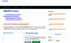 Mmogratuit.fr thumbnail