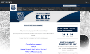 Mnblainehockey.org thumbnail