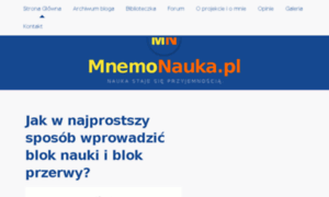 Mnemonauka.pl thumbnail