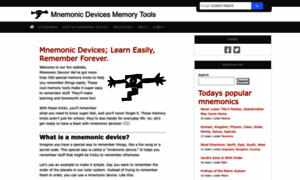 Mnemonic-device.com thumbnail