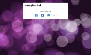 Mneylon.tel thumbnail